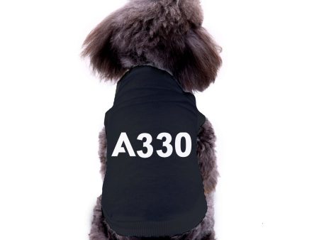 A330 Flat Text Designed Dog Pet Vests For Sale