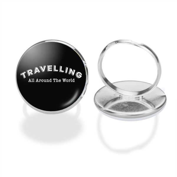 Travelling All Around The World Designed Rings Discount