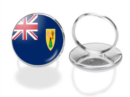 Turks and caicos Islands Flag Designed Rings Cheap