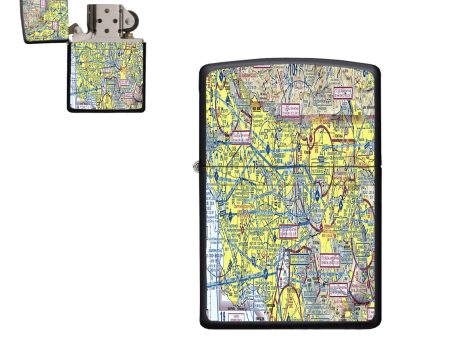 VFR Chart Designed Metal Lighters Online now