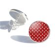 Perfectly Sized Seamless Airplanes Red Designed Stud Earrings Supply