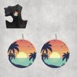 Tropical Summer Theme Designed Wooden Drop Earrings Hot on Sale