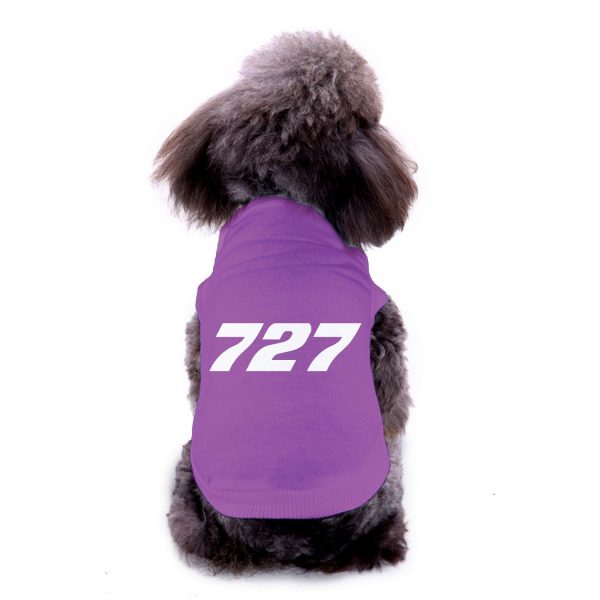 727 Flat Text Designed Dog Pet Vests Online Sale