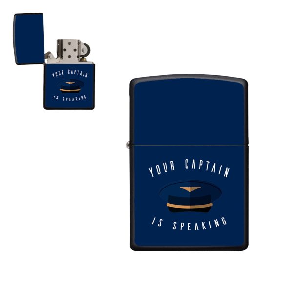 Your Captain Is Speaking Designed Metal Lighters Hot on Sale