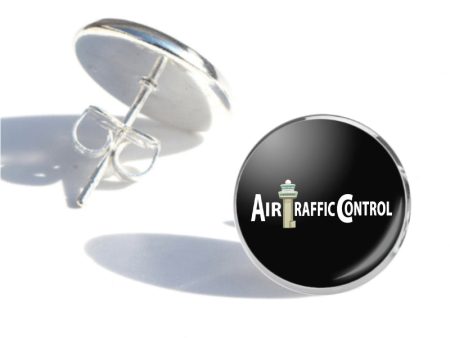 Air Traffic Control Designed Stud Earrings Online