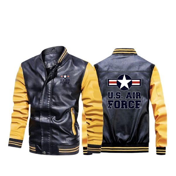 US Air Force Designed Stylish Leather Bomber Jackets on Sale