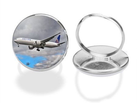 United Airways Boeing 777 Designed Rings Sale