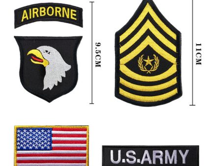 US Airborne Division Designed Embroidery Patch Discount