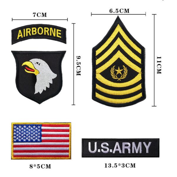 US Airborne Division Designed Embroidery Patch Discount