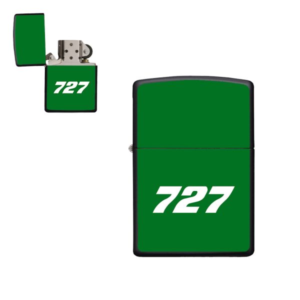 727 Flat Text Designed Metal Lighters Cheap