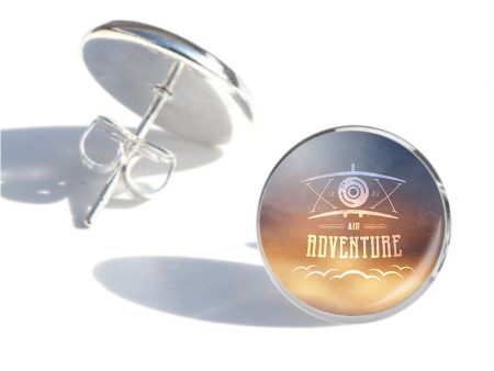 Air Adventure Designed Stud Earrings Online