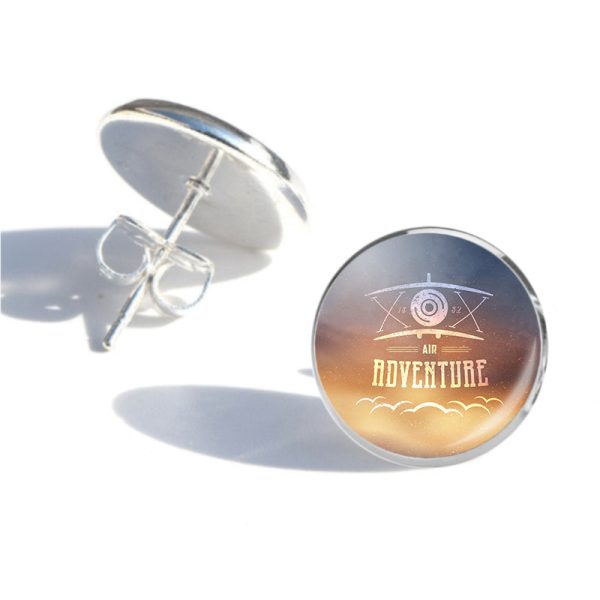 Air Adventure Designed Stud Earrings Online