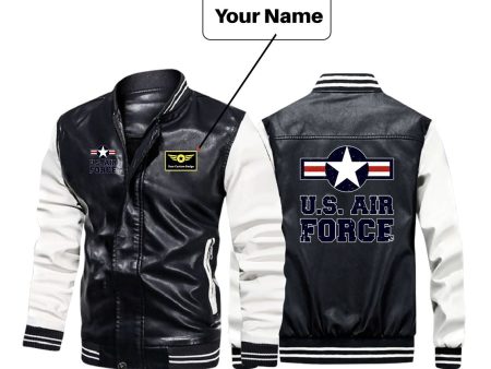 US Air Force Designed Stylish Leather Bomber Jackets on Sale