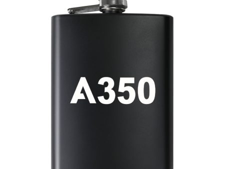 A350 Flat Text Designed Stainless Steel Hip Flasks Supply