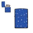 Travel The World By Plane (Blue) Designed Metal Lighters For Discount