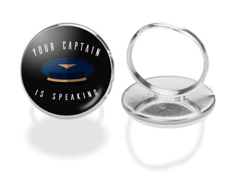 Your Captain Is Speaking Designed Rings Discount