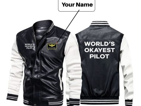 World s Okayest Pilot Designed Stylish Leather Bomber Jackets Online now