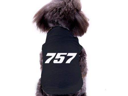 757 Flat Text Designed Dog Pet Vests Supply