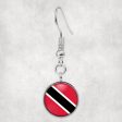 Trinidad and Tobago Flag Designed Earrings Online Hot Sale