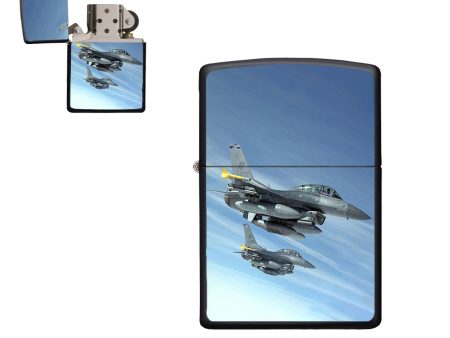 Two Fighting Falcon Designed Metal Lighters Online Sale