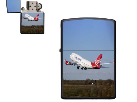 Virgin Atlantic Boeing 747 Designed Metal Lighters For Sale