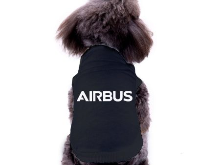 Airbus & Text Designed Dog Pet Vests Discount