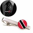 Trinidad and Tobago Flag Designed Tie Clips For Discount