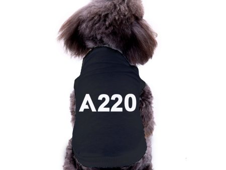 A220 Flat Text Designed Dog Pet Vests Online Sale