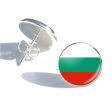 Bulgaria Flag Designed Stud Earrings Supply