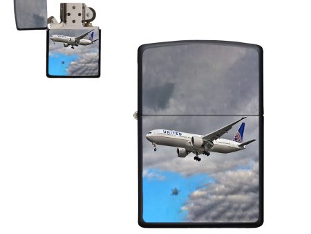 United Airways Boeing 777 Designed Metal Lighters For Sale