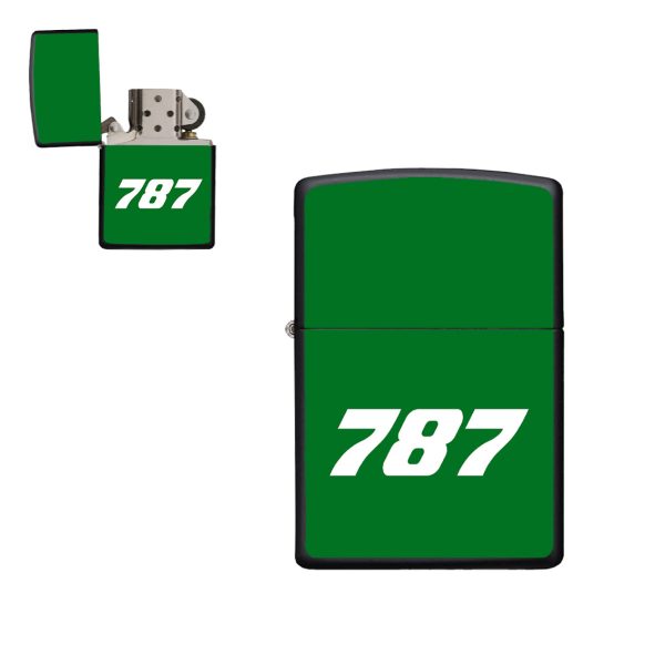 787 Flat Text Designed Metal Lighters For Sale