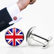 UK Flag Designed Cuff Links Online Sale