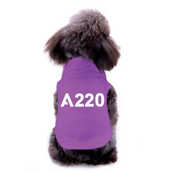 A220 Flat Text Designed Dog Pet Vests Online Sale