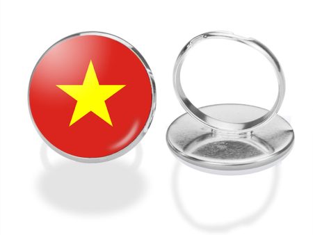 vietnam Flag Designed Rings Sale