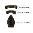 US Army Lightning Camo Designed Embroidery Patch Online Sale