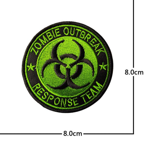 Zombie Outbreak Response Team Designed Embroidery Patch Online Sale