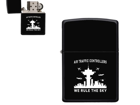 Air Traffic Controllers - We Rule The Sky Designed Metal Lighters on Sale