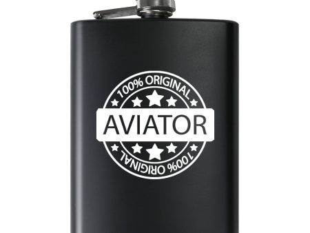 100 Original Aviator Designed Stainless Steel Hip Flasks Online