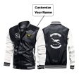 The Sky is not the limit, It s my playground Designed Stylish Leather Bomber Jackets Cheap