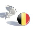 Belgium Flag Designed Stud Earrings Hot on Sale