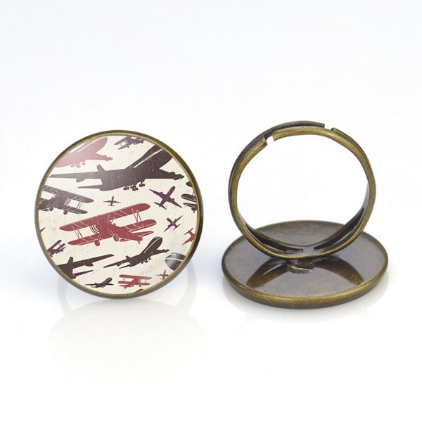 Vintage & Jumbo Airplanes Designed Rings Online Sale