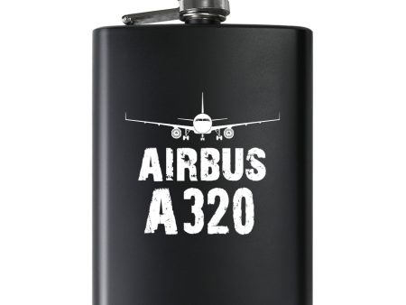 Airbus A320 & Plane Designed Stainless Steel Hip Flasks Discount