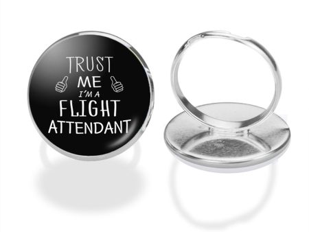 Trust Me I m a Flight Attendant Designed Rings Fashion