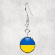 Ukraine Flag Designed Earrings Supply