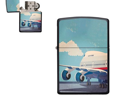 Vintage Boeing 747 Designed Metal Lighters For Discount