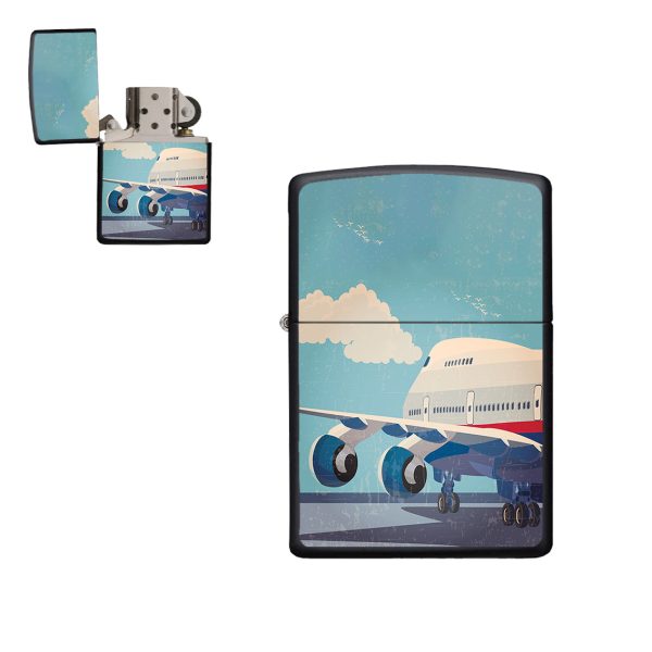 Vintage Boeing 747 Designed Metal Lighters For Discount