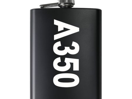 A350 Text Designed Stainless Steel Hip Flasks Supply