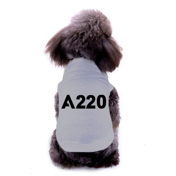 A220 Flat Text Designed Dog Pet Vests Online Sale