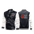 Trust Me I m an Air Traffic Controller Designed Stylish Leather Bomber Jackets Sale