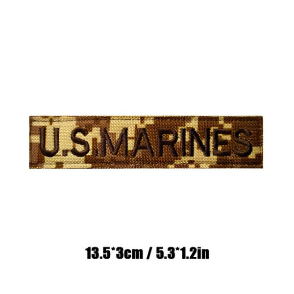 U.S. MARINES Designed Embroidery Patch For Sale